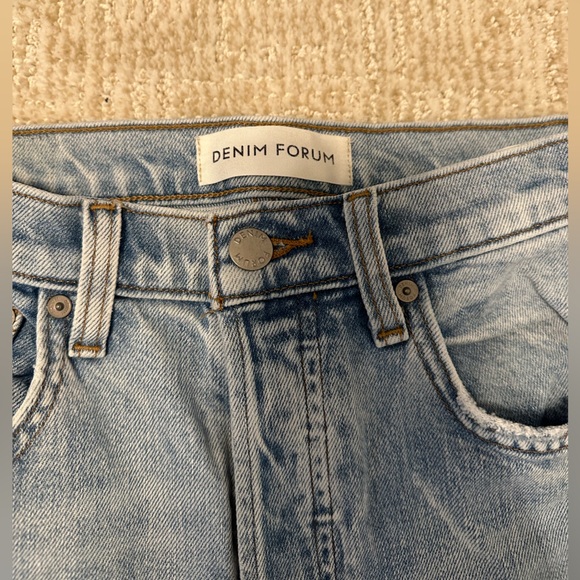 Denim forum Arlo High Rise Straight Jeans - Picture 4 of 6